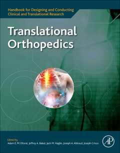 Couverture de l’ouvrage Translational Orthopedics