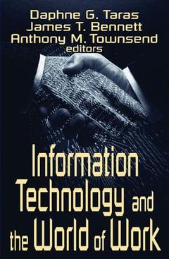 Couverture de l’ouvrage Information Technology and the World of Work