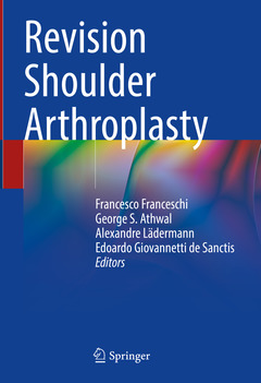 Couverture de l’ouvrage Revision Shoulder Arthroplasty 