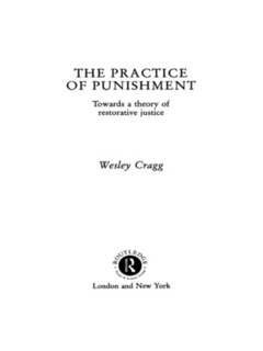Couverture de l’ouvrage The Practice of Punishment