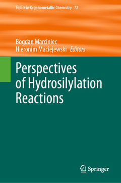 Couverture de l’ouvrage Perspectives of Hydrosilylation Reactions