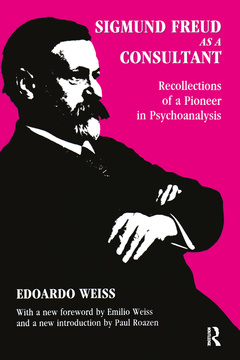 Couverture de l’ouvrage Sigmund Freud as a Consultant