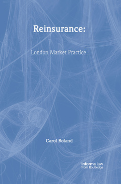 Cover of the book Reinsurance