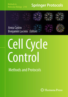 Couverture de l’ouvrage Cell Cycle Control