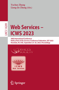 Couverture de l’ouvrage Web Services – ICWS 2023