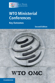 Couverture de l’ouvrage WTO Ministerial Conferences