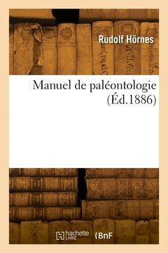 Cover of the book Manuel de paléontologie