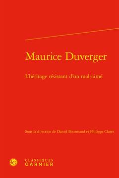 Couverture de l’ouvrage Maurice Duverger