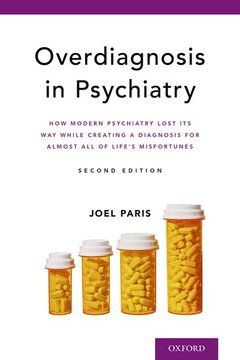 Couverture de l’ouvrage Overdiagnosis in Psychiatry
