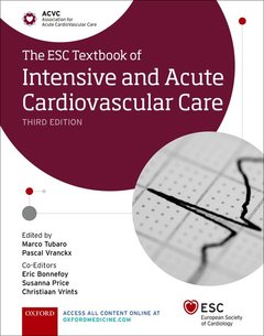 Cover of the book The ESC Textbook of Intensive and Acute Cardiovascular Care