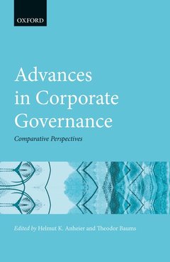 Couverture de l’ouvrage Advances in Corporate Governance