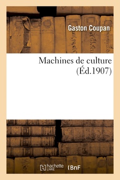 Couverture de l’ouvrage Machines de culture