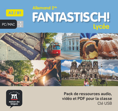 Couverture de l’ouvrage Fantastisch 2de - Clé USB (audio + vidéo)