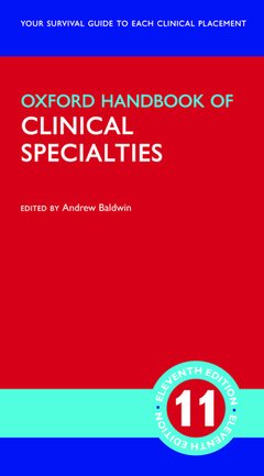 Couverture de l’ouvrage Oxford Handbook of Clinical Specialties