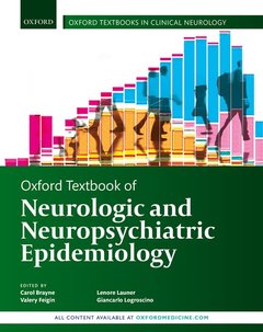 Cover of the book Oxford Textbook of Neurologic and Neuropsychiatric Epidemiology