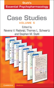 Couverture de l’ouvrage Case Studies: Stahl's Essential Psychopharmacology: Volume 5