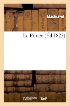 Couverture de l’ouvrage Le Prince