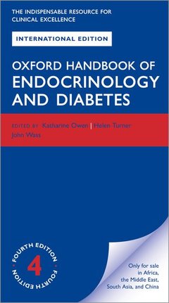 Couverture de l’ouvrage Oxford Handbook of Endocrinology & Diabetes