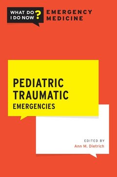 Couverture de l’ouvrage Pediatric Traumatic Emergencies
