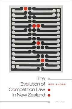 Couverture de l’ouvrage The Evolution of Competition Law in New Zealand