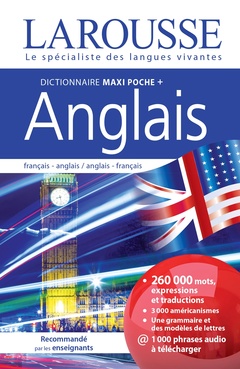 Couverture de l’ouvrage Dictionnaire Larousse maxi poche plus Anglais