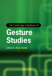Cover of the book The Cambridge Handbook of Gesture Studies
