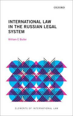 Cover of the book International Law in the Russian Legal System