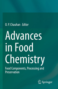 Couverture de l’ouvrage Advances in Food Chemistry
