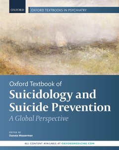 Cover of the book Oxford Textbook of Suicidology and Suicide Prevention