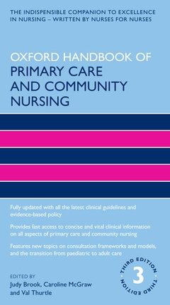 Couverture de l’ouvrage Oxford Handbook of Primary Care and Community Nursing