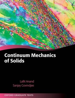 Couverture de l’ouvrage Continuum Mechanics of Solids