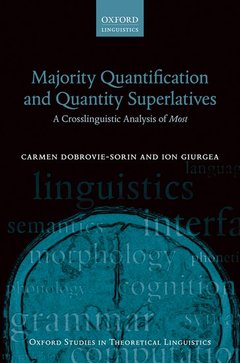 Couverture de l’ouvrage Majority Quantification and Quantity Superlatives