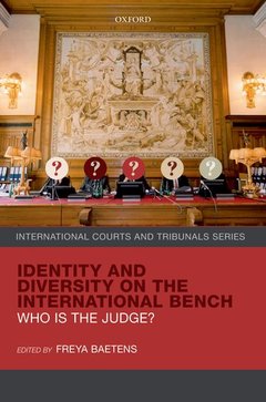 Couverture de l’ouvrage Identity and Diversity on the International Bench