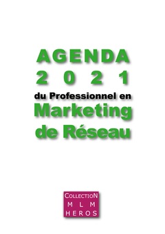 Couverture de l’ouvrage Agenda 2021 du Professionnel en Marketing de Réseau