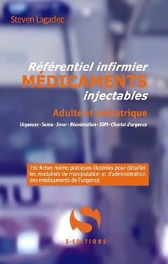 Couverture de l’ouvrage Référentiel infirmier Médicaments injectables