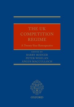 Couverture de l’ouvrage The UK Competition Regime
