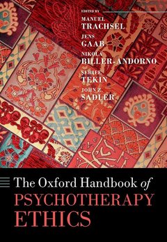 Couverture de l’ouvrage Oxford Handbook of Psychotherapy Ethics