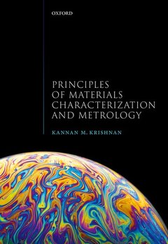 Couverture de l’ouvrage Principles of Materials Characterization and Metrology