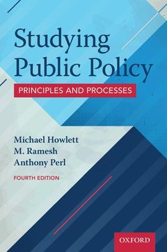 Couverture de l’ouvrage Studying Public Policy