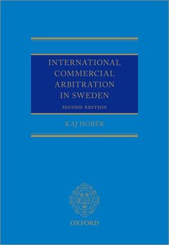 Couverture de l’ouvrage International Commercial Arbitration in Sweden