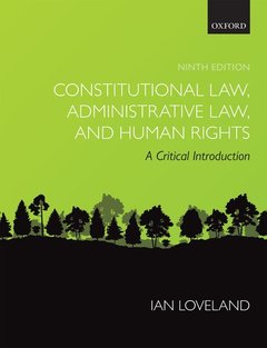 Couverture de l’ouvrage Constitutional Law, Administrative Law, and Human Rights
