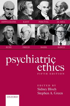 Couverture de l’ouvrage Psychiatric Ethics