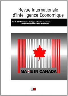 Couverture de l’ouvrage Revue internationale d'intelligence économique 10-2/2018