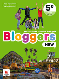 Couverture de l’ouvrage Bloggers NEW 5e - Livre élève