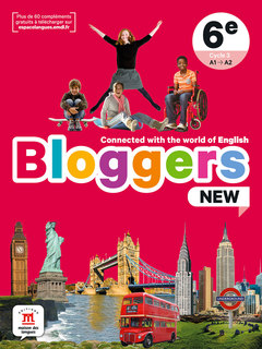 Couverture de l’ouvrage Bloggers NEW 6e - Livre de l'élève
