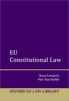 Couverture de l’ouvrage EU Constitutional Law