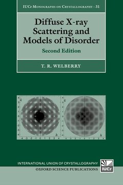 Couverture de l’ouvrage Diffuse X-ray Scattering and Models of Disorder