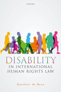 Couverture de l’ouvrage Disability in International Human Rights Law