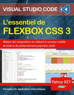 Couverture de l’ouvrage L'essentiel de Flexbox CSS 3
