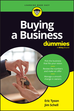 Couverture de l’ouvrage Buying a Business For Dummies